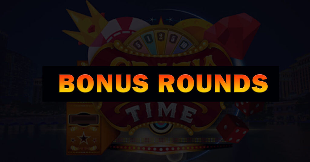 Four Bonus Rounds of Crazy Time