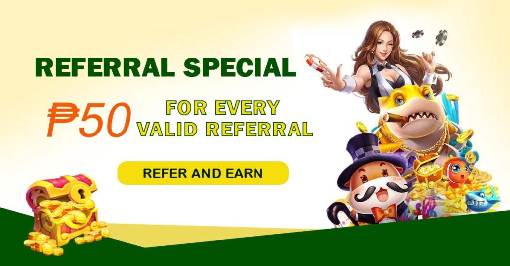 Referral special ₱ 50 for Every Valid Referral